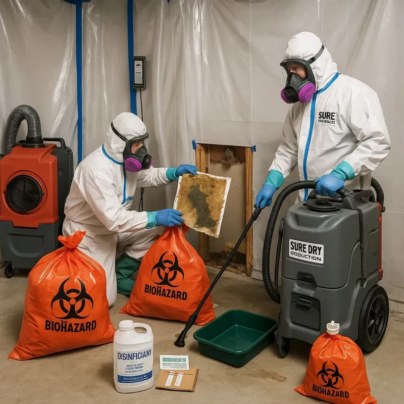 Contaminated Water Handling Protocols process in East Riverdale, MD