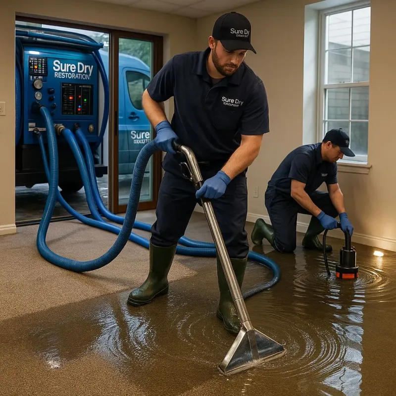 Water Extraction and Removal process in East Riverdale, MD